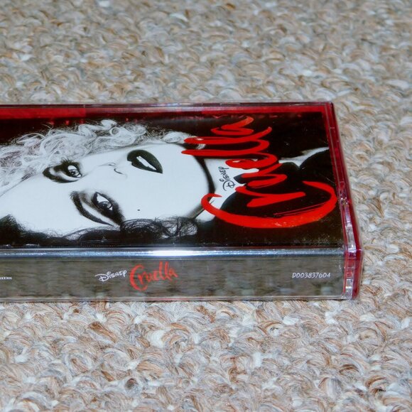 Disney's Cruella Soundtrack Audio Cassette Tape 2021 Brand New - Picture 5 of 9